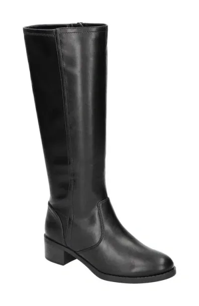 Easy Street Tucker Plus Knee High Boot In Black