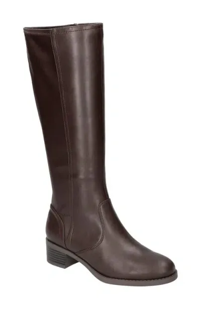 Easy Street Tucker Plus Knee High Boot In Brown