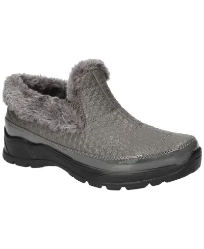 Easy Street Women's Flurry Waterproof Booties In Grey