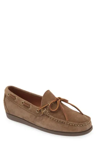 Easymoc Camp Moc Toe Boat Shoe In Mole