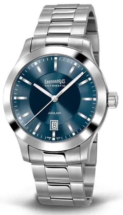 Eberhard Mod. Aiglon Grande Taille In Blue