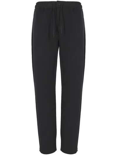 Ecoalf Trousers In Deep Navy