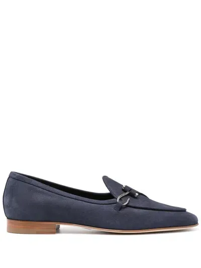 Edhen Milano Comporta Loafers In 蓝色