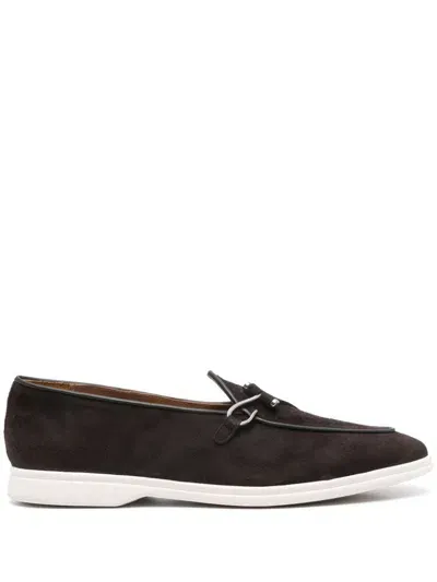 Edhen Milano Comporta Rush Loafers In Brown