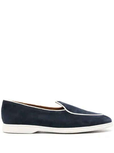 Edhen Milano Kensington Loafers In Blue