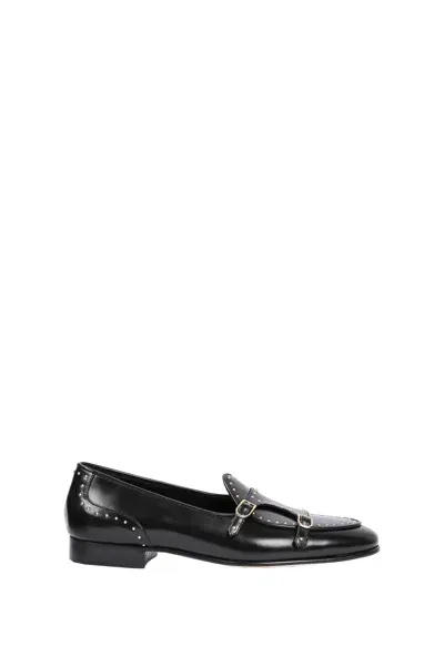 Edhen Milano Moccasins In Black