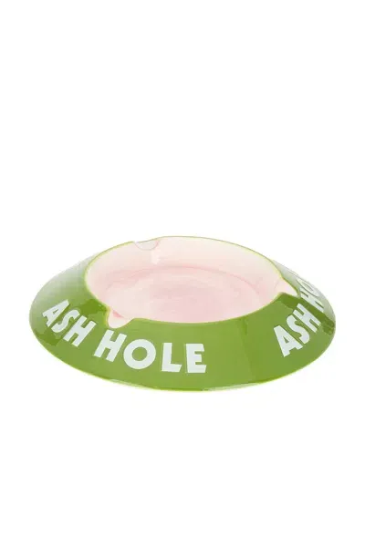 Edie Parker Cheeky Ashtray In Green