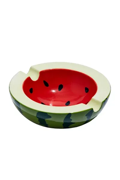 Edie Parker Watermelon Ashtray In Multi