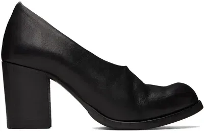 Edward Cuming Black Adam Signature Edition Leather Slip-on Heels