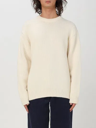 Edwin Mens Ellis Sweater In Camel Fabric