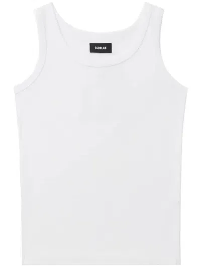 Egonlab Logo-patch Tank Top In White