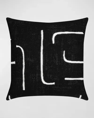 Elaine Smith Instinct Pillow In Ebony