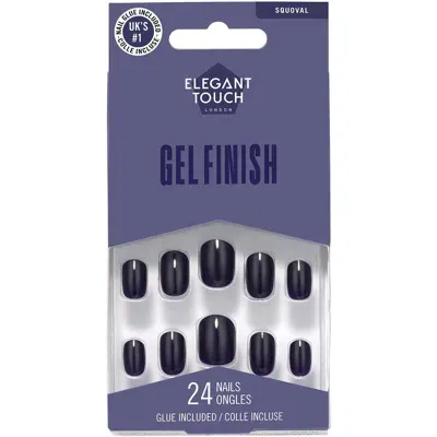 Elegant Touch Gel Finish Colour- Inky Blue In White