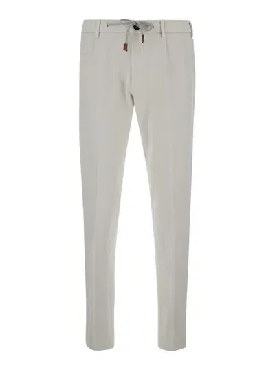 Eleventy Jogger In Bistretch In White