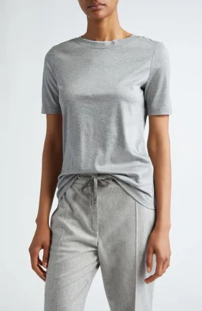 Eleventy Layered T-shirt In Grey