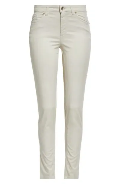 Eleventy Skinny Pants In Cream