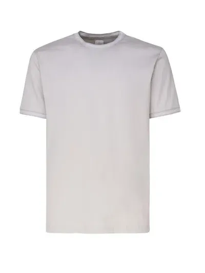 Eleventy T-shirts And Polos In Grigio Perla E Grigio Chiaro