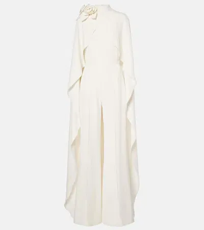 Elie Saab Cady Jumpsuit In White