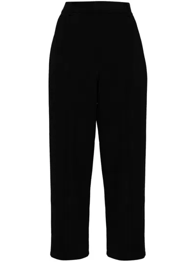 Elie Saab Pleated Tailored Trousers In Black