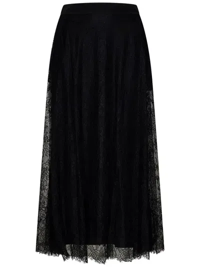 Elie Saab Long Skirt In Black