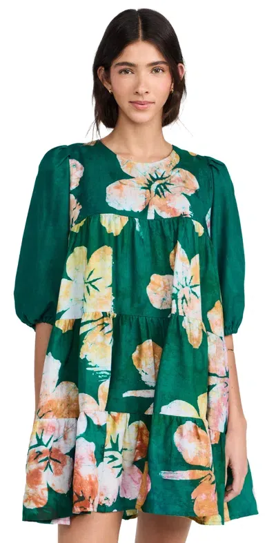 Elisamama Simi Mini Dress Green