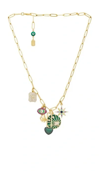 Elizabeth Cole Renata Necklace In 金色