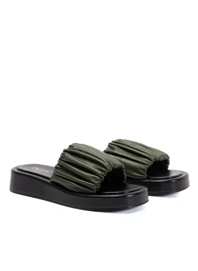 Elleme Aries Platform Black/khaki In Green