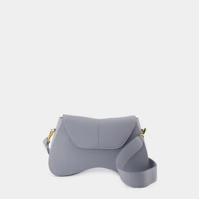 Elleme Space Hobo Bag -  - Grey/blue - Leather