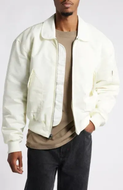 Elwood Flight Jacket In Ivory