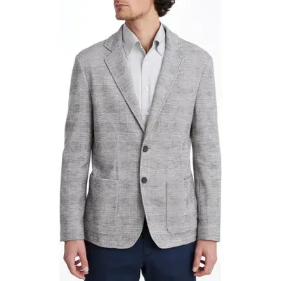 Emanuel Berg Wool & Cotton Sport Coat In Light Grey