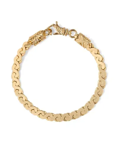 Emanuele Bicocchi Infinity-loop Bracelet In Gold