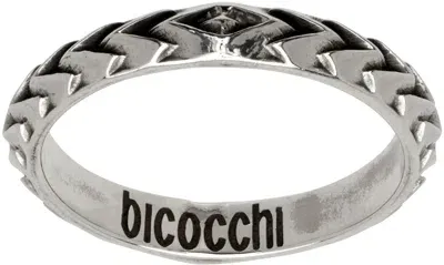 Emanuele Bicocchi Silver Arrow Band Ring