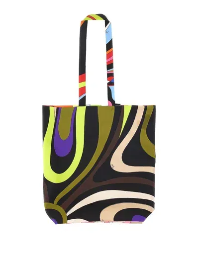 Emilio Pucci Bag In Multicolour