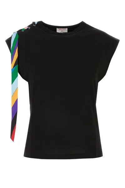 Emilio Pucci Canotta-l Nd  Female In Black