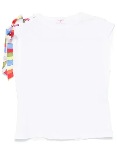 Emilio Pucci Cotton Tank Top In White