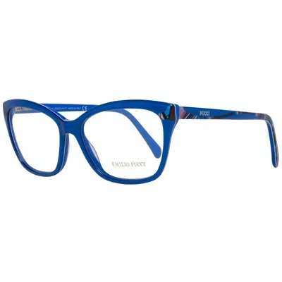 Emilio Pucci Eyewear Emilio Pucci Mod. Ep5049 54092 In Blue