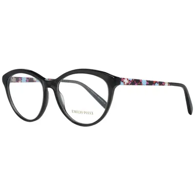 Emilio Pucci Eyewear Emilio Pucci Mod. Ep5067 53005 In Black