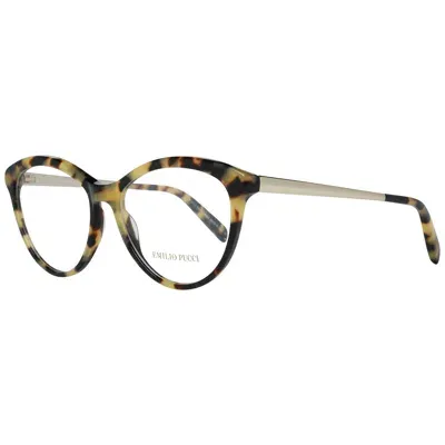 Emilio Pucci Eyewear Emilio Pucci Mod. Ep5067 53056 In Brown