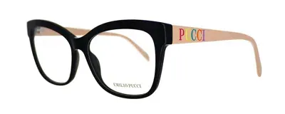 Emilio Pucci Eyewear Emilio Pucci Mod. Ep5183-001-54 In Black