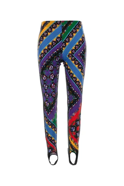 Emilio Pucci Leggings-l Nd  Female In Multicolor