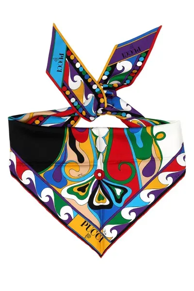 Emilio Pucci Triangolo Bandeau-tu Nd  Female In Multicolor