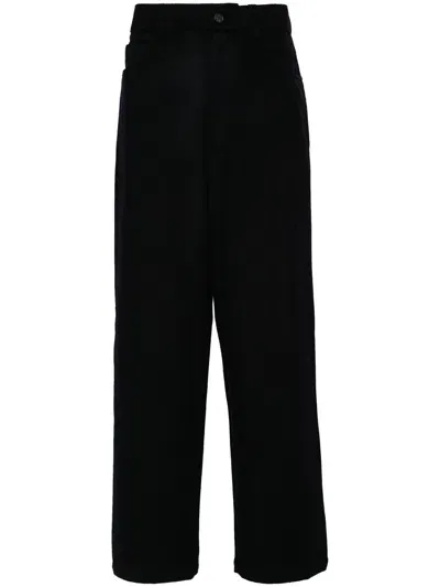 Emporio Armani 5 Pockets Pant In Black