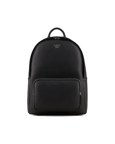 Emporio Armani Backpack In Black