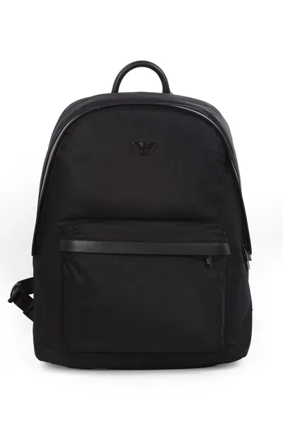 Emporio Armani Backpack In Black