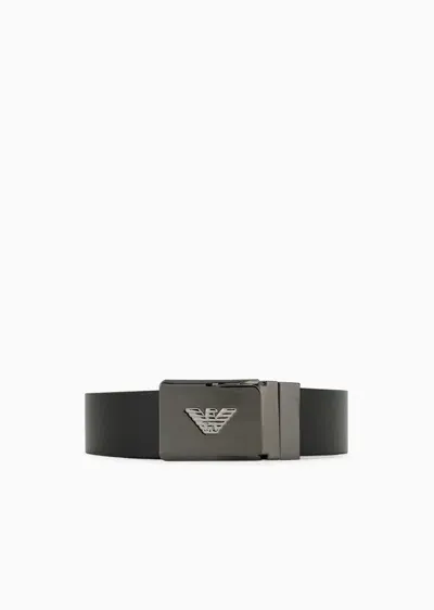 Emporio Armani Belt In Black