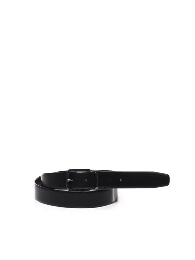 Emporio Armani Belts In Black, Brown