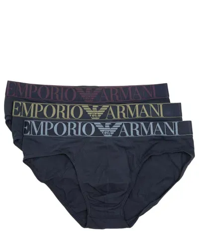 Emporio Armani Briefs In Marine