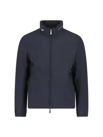 Emporio Armani Jackets In Black