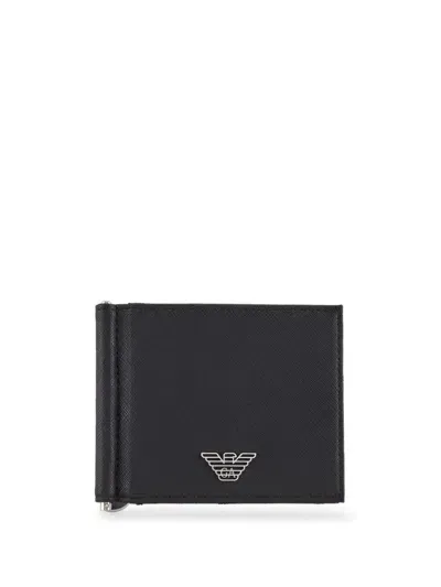 Emporio Armani Man`s Wallet In Black