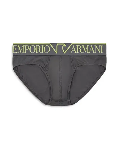 Emporio Armani Megalogo Briefs In Magnete